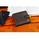 Коричневе чоловіче портмоне з натуральної шкіри з фіксацією ST Leather ST103 картинка, зображення, фото