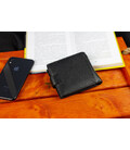 Чорне чоловіче портмоне з натуральної шкіри з фіксацією ST Leather ST103 картинка, зображення, фото