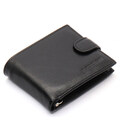 Чорне шкіряне чоловіче портмоне із затискачем для грошей Marco Coverna MC-2006H-1 картинка, зображення, фото