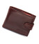 Коричневе чоловіче портмоне на кнопці з натуральної шкіри Marco Coverna B047-802 картинка, зображення, фото