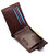 Коричневе чоловіче портмоне на кнопці з натуральної шкіри Marco Coverna B047-801 картинка, зображення, фото