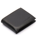Чорне чоловіче портмоне з натуральної шкіри на магніті з затискачем Marco Coverna MC-030AH-1 картинка, зображення, фото