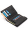 Чорний чоловічий гаманець вертикального типу з натуральної шкіри на магніті Marco Coverna MC-1286 картинка, зображення, фото