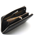 Черный мужской кошелек-клатч на молнии из натуральной кожи Marco Coverna MC-802-1 фото, картинка, изображение