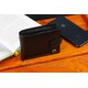 Шкіряне чоловіче портмоне на кнопці ST Leather ST-104-1 чорний картинка, зображення, фото