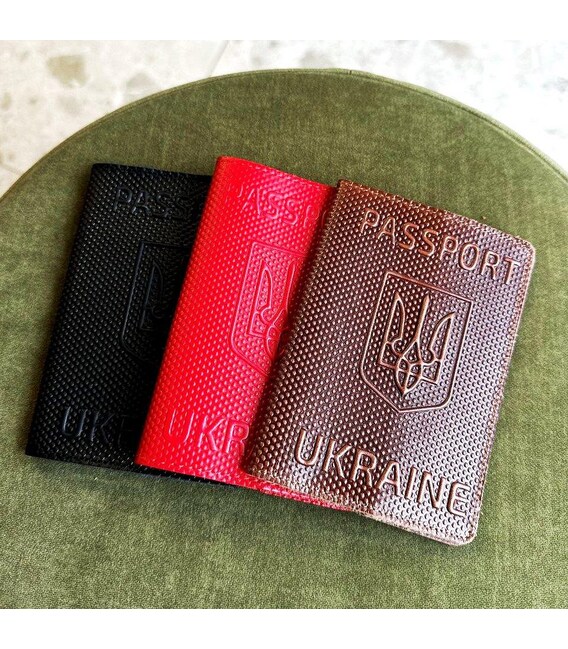 Стильні шкіряні обкладинки для паспорту картинка, зображення, фото