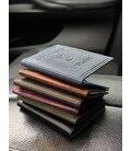 Шкіряна обкладинка для ID-паспорта та водійських прав 2186-1B картинка, зображення, фото