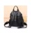 Кожаный женский рюкзак городской черный Olivia Leather 6711 фото, картинка, изображение