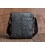 Кожаная мужская сумка-месенджер 21x24x6, барсетка из натуральной кожи Tiding Bag 9389 черная фото, картинка, изображение