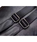 Кожаный классический женский рюкзак черный 94083 фото, картинка, изображение