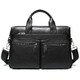 Мужская сумка для офиса 39x28×8, портфель папка для ноутбука и бумаг SK N76955 черный фото