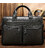 Мужская сумка для офиса 39x28×8, портфель папка для ноутбука и бумаг SK N76955 черный фото, картинка, изображение