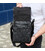 Сумка месенджер 21.5x25x7 шкіряна барсетка для чоловіків Tiding Bag 35775 чорна картинка, зображення, фото