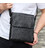 Сумка месенджер 21.5x25x7 шкіряна барсетка для чоловіків Tiding Bag 35775 чорна картинка, зображення, фото