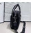 Кожаная мужская деловая сумка для ноутбука 40x27x10, офисный портфель Tiding Bag 56901, черный фото, картинка, изображение
