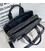 Кожаная мужская деловая сумка для ноутбука 40x27x10, офисный портфель Tiding Bag 56901, черный фото, картинка, изображение