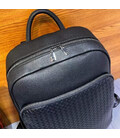 Рюкзак чоловічий з натуральної шкіри 30х41х12, міська сумка на спину для ноутбука Tiding Bag чорна картинка, зображення, фото