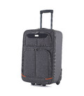 Чемодан Semi Line 20" (S) Grey/Orange Lines (T5754-1)