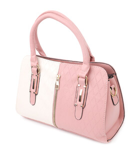 Стильна жіноча сумка на літо з якісної екошкіри Vintage sale_15130 Рожевий картинка, зображення, фото