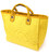 Яркая женская сумка на лето из качественного текстиля Vintage sale_15135 Желтый фото, картинка, изображение