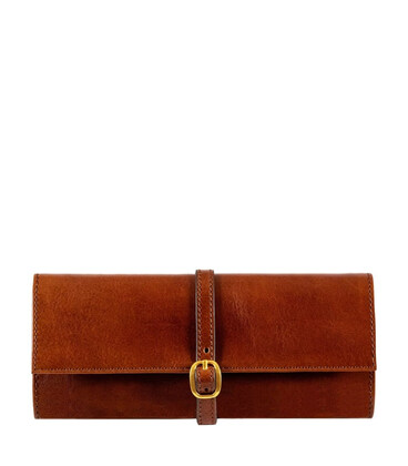 Шкіряний жіночий дорожній ювелірний футляр Madame Bovary - Коньяк Time Resistance 5240701 картинка, зображення, фото