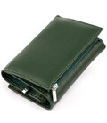Горизонтальное портмоне из кожи унисекс на магните ST Leather 19332 Зеленое фото, картинка, изображение