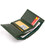 Горизонтальне портмоне зі шкіри унісекс на магніті ST Leather 19332 Зелене картинка, зображення, фото