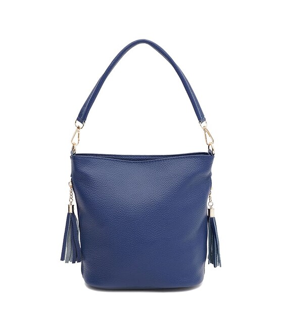 Жіноча шкіряна сумка Keizer K12293n-navy картинка, зображення, фото