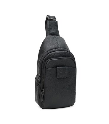 Чоловічий шкіряний рюкзак Keizer K14034bl-black картинка, зображення, фото