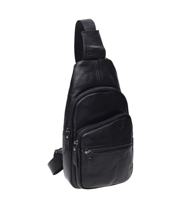 Чоловічий шкіряний рюкзак Keizer K11037-black картинка, зображення, фото