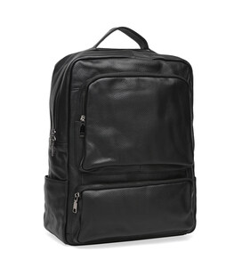 Чоловічий шкіряний рюкзак Keizer K1544-black картинка, зображення, фото