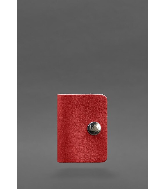 Кожаный холдер для наушников и проводов 2.0 Красный фото, картинка, изображение