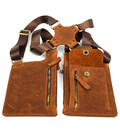 Сумка кобура TARWA RB-2202R-2203L подвійна коньячна фото, картинка, изображение