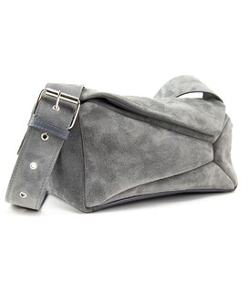 Сумка маленька жіноча м'яка замшева Tavinchi CH-036G-Y картинка, зображення, фото