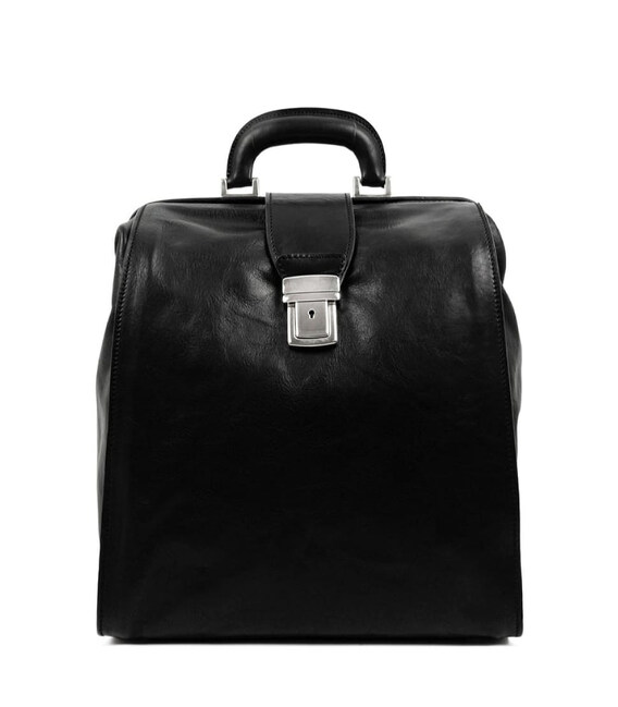 Шкіряний рюкзак - A Brief Story of Time - Чорний колір - Time Resistance 5210701 фото, картинка, изображение