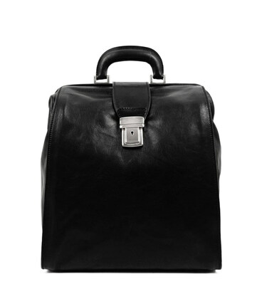 Шкіряний рюкзак - A Brief Story of Time - Чорний колір - Time Resistance 5210701 картинка, зображення, фото