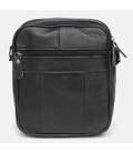 Чоловіча шкіряна сумка Keizer K1688-black картинка, зображення, фото