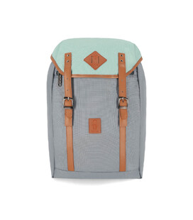 Рюкзак Bagland Successful 17 л. 299 сірий/тіффані (0050466) картинка, зображення, фото