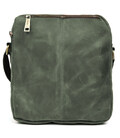 Сумка месенджер чоловіча вертикальна через плече TARWA Зелений RЕ-60121-3md фото, картинка, изображение