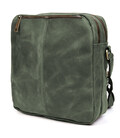 Сумка месенджер чоловіча вертикальна через плече TARWA Зелений RЕ-60121-3md фото, картинка, изображение