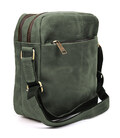 Сумка месенджер чоловіча вертикальна через плече TARWA Зелений RЕ-60121-3md фото, картинка, изображение