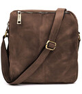 Сумка месенджер чоловіча вертикальна через плече TARWA Коричневий RC-60121-3md картинка, зображення, фото