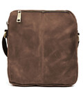 Сумка месенджер чоловіча вертикальна через плече TARWA Коричневий RC-60121-3md картинка, зображення, фото