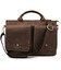 Сумка-портфель чоловіча на плече із ручками TARWA Коричневий RC-3990-3md фото, картинка, изображение