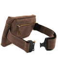 Сумка чоловіча напоясна (через плече) невелика TARWA Коричневий (RС-1818-3md) картинка, зображення, фото
