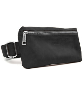 Сумка чоловіча напоясна (через плече) невелика TARWA Чорна (RА-1818-3md) картинка, зображення, фото