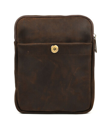 Шкіряна сумка через плече RC-0061-4lx TARWA коричневий крейзі хорс картинка, зображення, фото