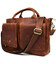 Чоловіча сумка з кінської шкіри TARWA RB-3990-3md коньячна картинка, зображення, фото