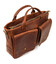 Чоловіча сумка з кінської шкіри TARWA RB-3990-3md коньячна картинка, зображення, фото