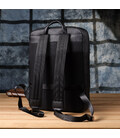 Чоловічий рюкзак з натуральної шкіри Vintage 23051 Чорний картинка, зображення, фото